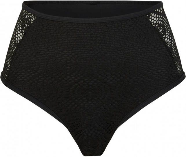 RAINBOW High waist bikinibroekje, zwart,