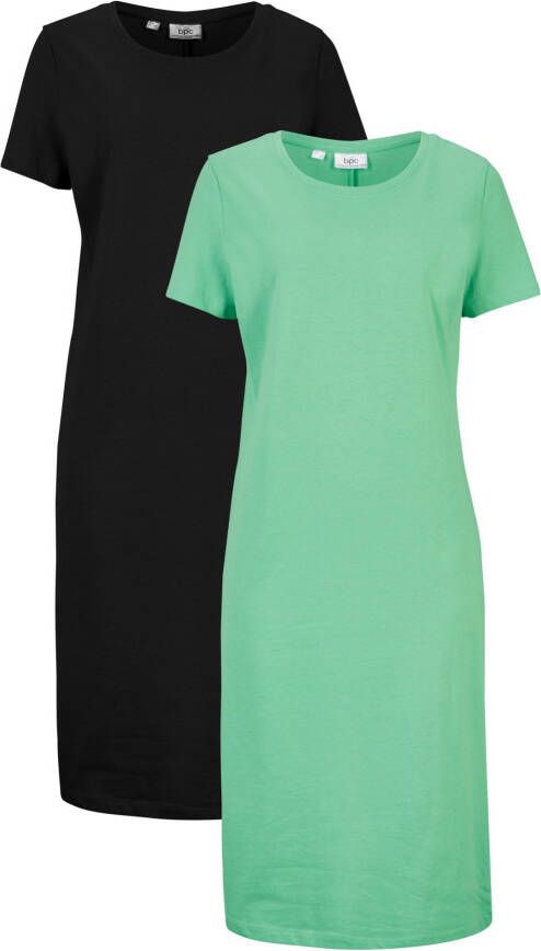 bonprix Jersey jurk(set van 2 )