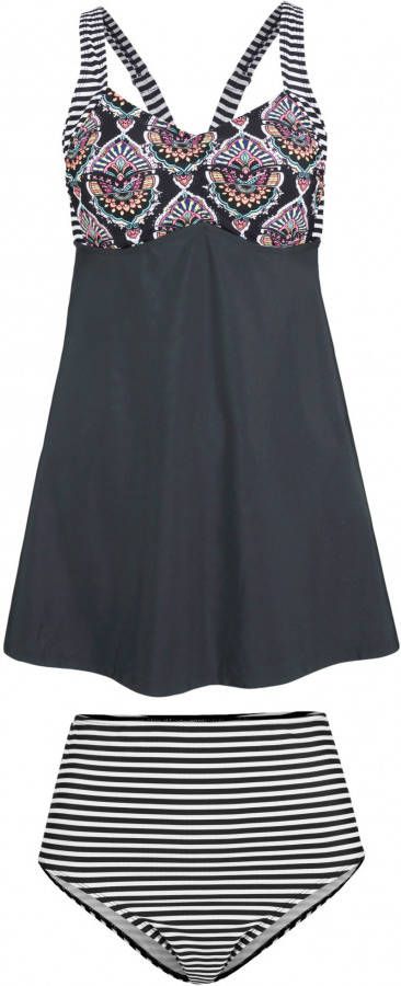 bonprix Lange tankini(2 dlg. set )