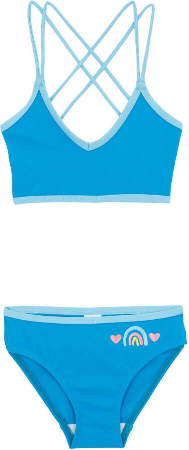 bonprix Meisjes bikini met gerecycled polyamide(2 dlg. set )