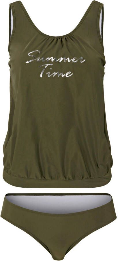 bpc bonprix collection Tankini (2-dlg. set), olijfgroen, 80% polyamide, 20% elastan