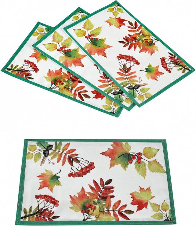 bpc living bonprix collection Placemats, wit..., 100% polyester