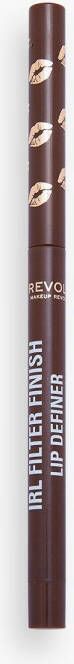 boohoo Revolution Irl Filter Finish Lip Liner Definer, Americano Brown