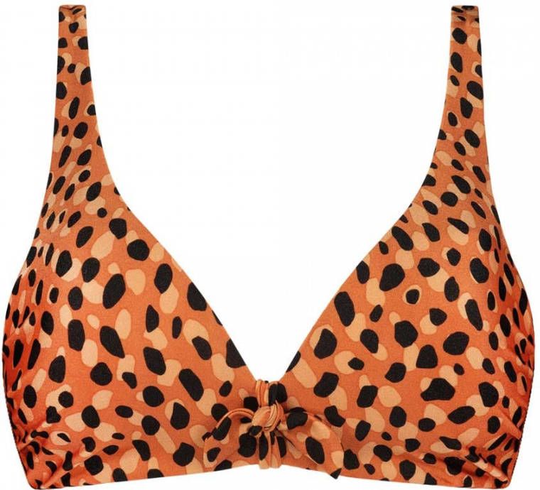 Beachlife Top bikini Foam+wired Leopard Spots