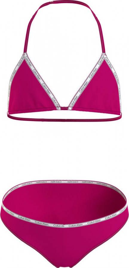 Calvin klein Triangle Bikini Set 10 12