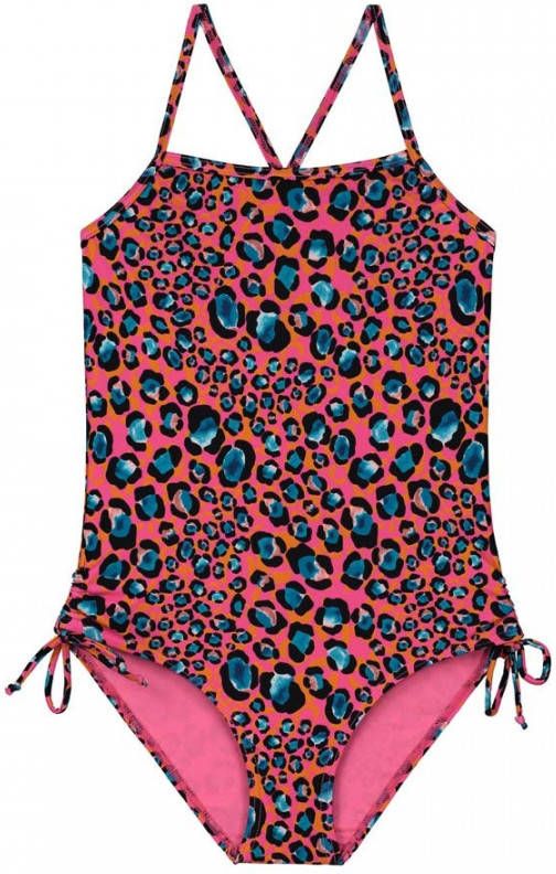 Shiwi ! Meisjes Badpak Maat 176 All Over Print Polyamide/elasthan