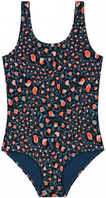 Shiwi ! Meisjes Badpak Maat 128 All Over Print Polyamide/elasthan