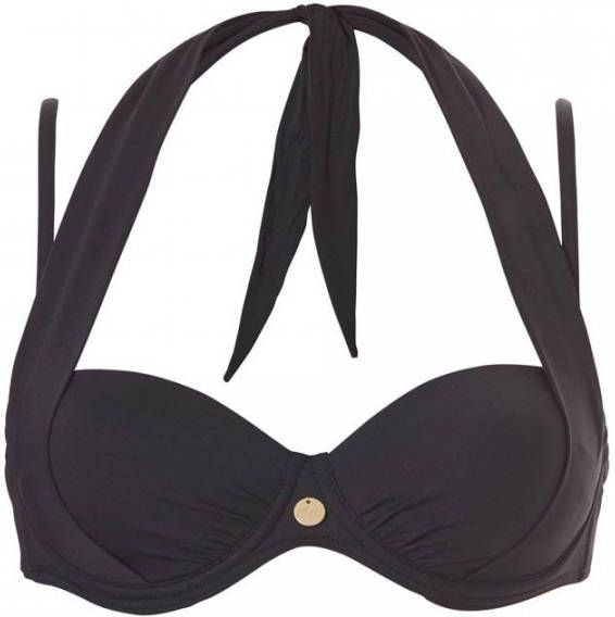 TC WOW strapless beugel bikinitop zwart