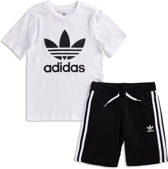 Adidas Set voorschools Tracksuits Black 100% Katoen