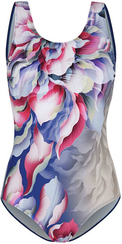 maritim Badpak met print voor Roze/Lila