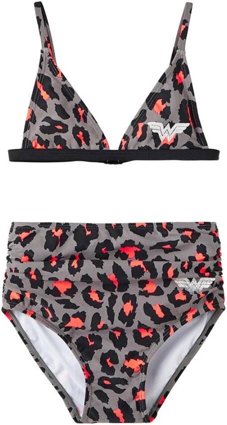 name it bikini 13199834/NKFWONDERWOMAN grijs