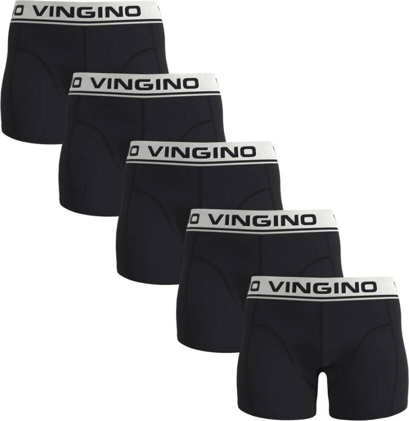 Vingino Zwarte Boxershort Boys Boxer(5 pack )