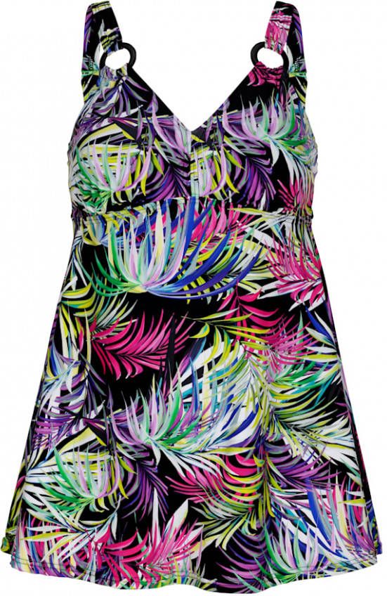 maritim Badjurkje met sierringen aan de bandjes Paars/Groen