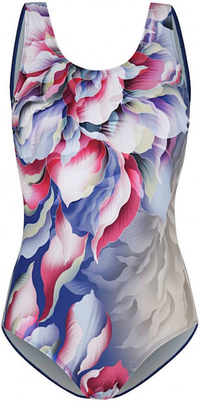 maritim Badpak met print voor Roze/Lila