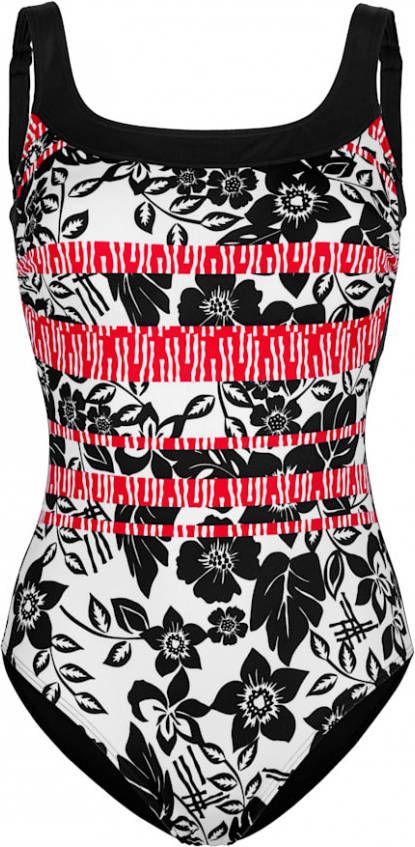 SUNMARIN Badpak geschikt voor protheses Rood