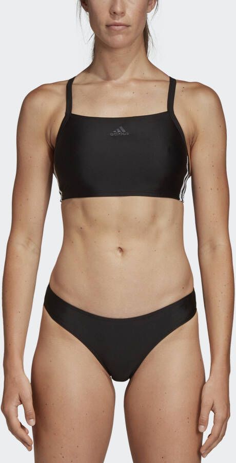 adidas performance infinitex sportbikini 3-stripes zwart