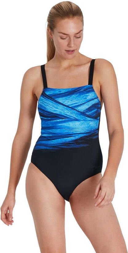 Speedo Amberglow shaping 1p bla/blu 13468 h033