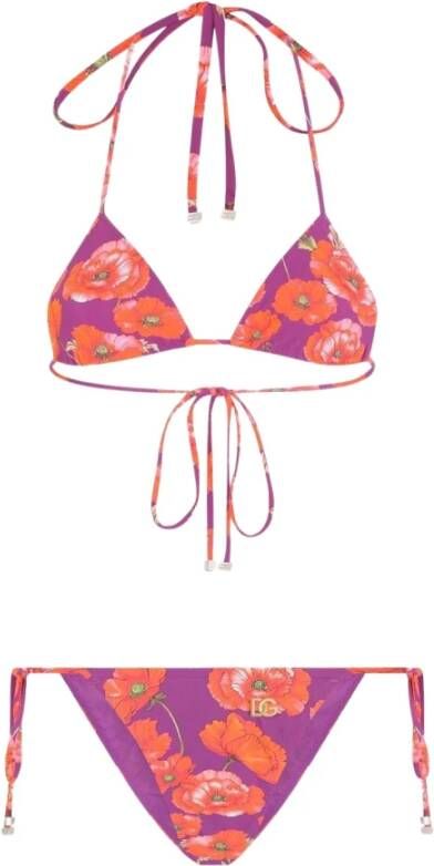 Dolce & Gabbana Bikini's Paars Dames