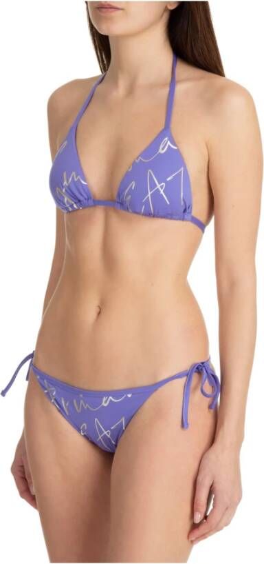 ea7 Emporio Armani Bikini's Paars Dames