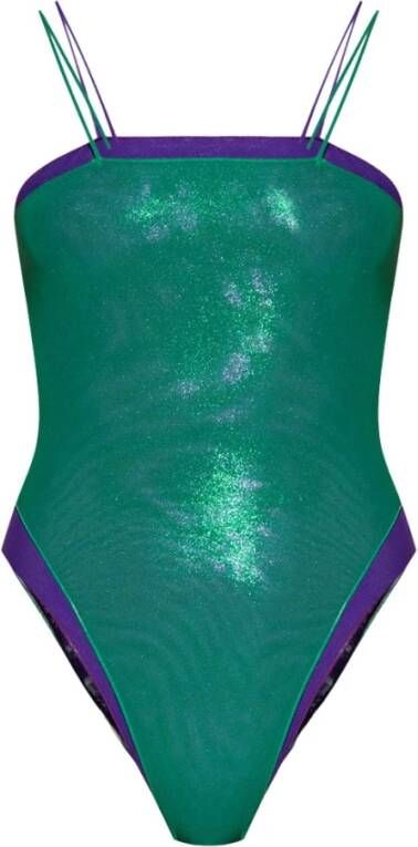 Oseree Eendelig zwempak , Groen, Dames