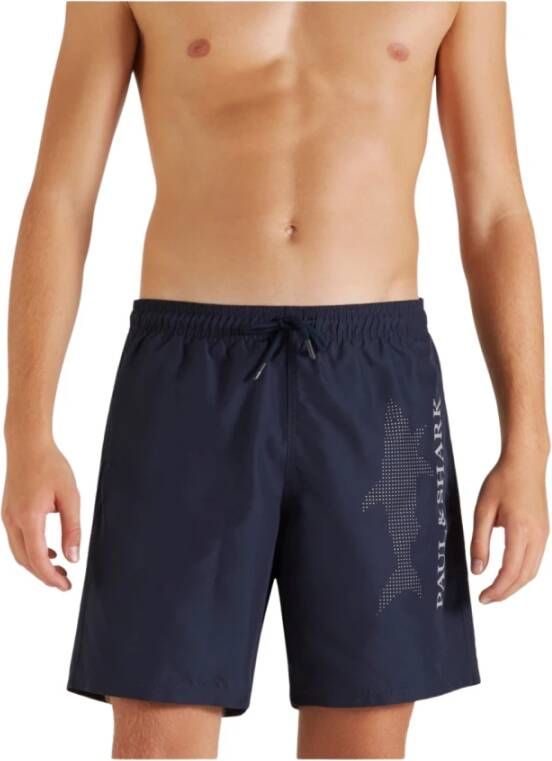 PAUL & SHARK Mwoven Swimming. Stammen , Blauw, Heren