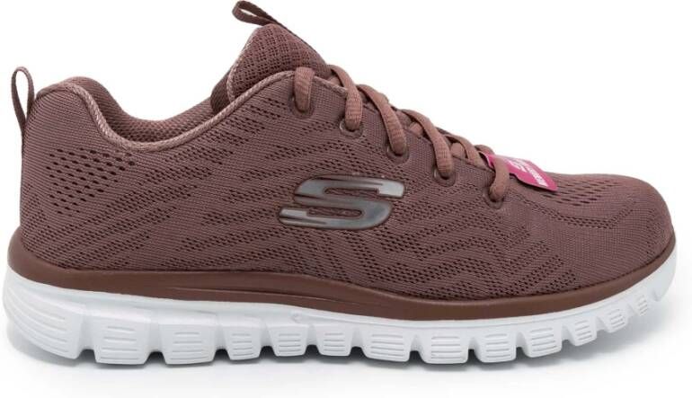 Skechers Hardloopschoenen Rood Dames