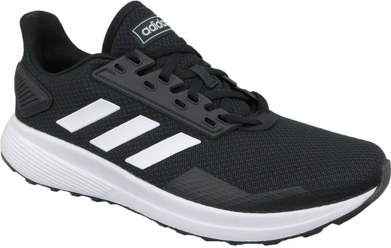 adidas Performance Duramo 9 hardloopschoenen zwart/wit