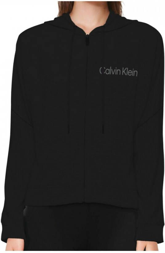 Calvin Klein Hoodies & Sweatvesten Zwart Dames