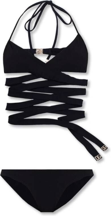 Dolce & Gabbana Two piece swimsuit , Zwart, Dames