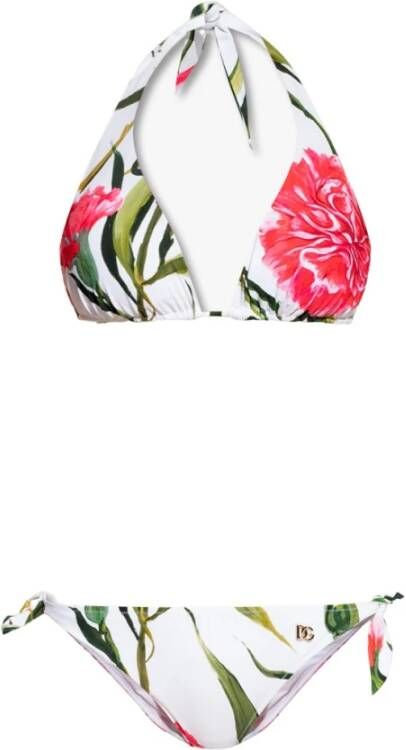 Dolce & Gabbana Two piece swimsuit , Wit, Dames