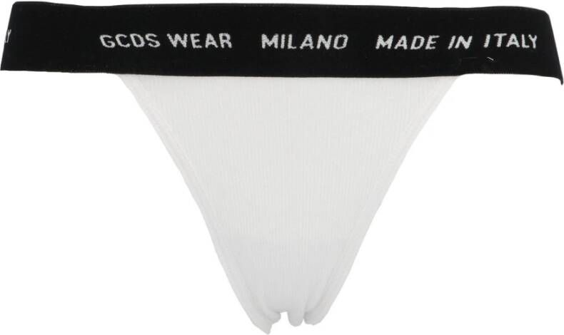 Gcds Vrouwen & Ss21W010202 Bikini , Wit, Dames