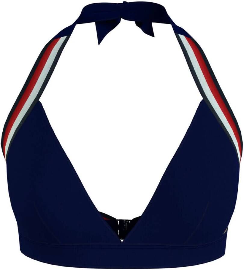 Tommy Hilfiger Swimwear Triangel bikinitop Lucy met gestreepte inzetten