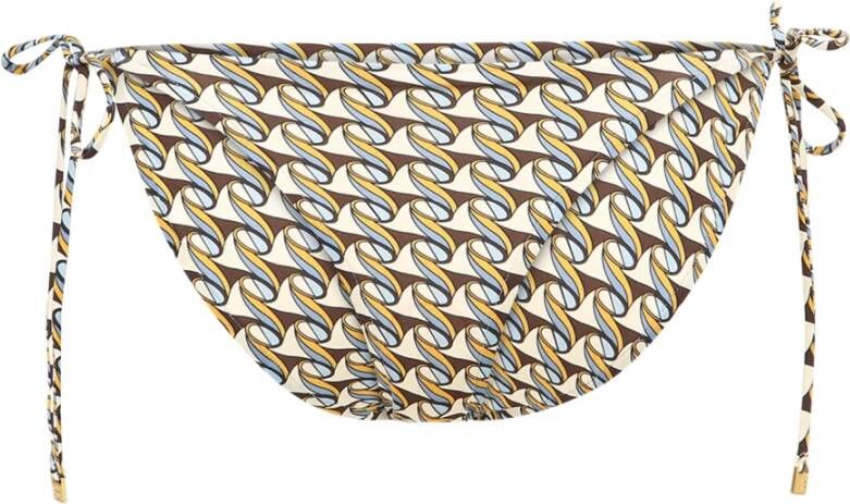TORY BURCH Bikini bodem afdrukken , Grijs, Dames