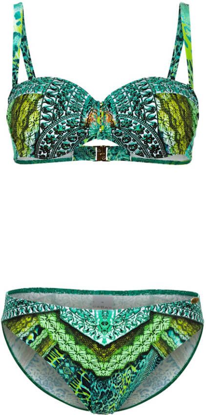 SUNFLAIR Bikini met afneembare bandjes Groen