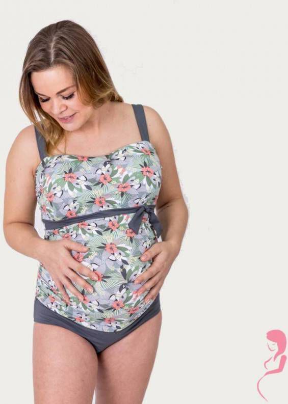 Petit Amour ZwangerschapsTankini/PositieTankini Alena Tukan MaxiCup Plus