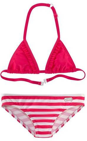 Buffalo Triangelbikini in tweekleurige optiek