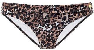 Lascana Bikinibroekje Lexa met omslagband en schulprandjes