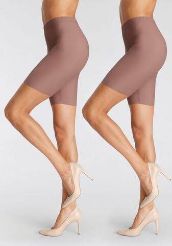 Lascana Fietsbroekje ideaal voor een veilig gevoel daaronder(Set van 2 )