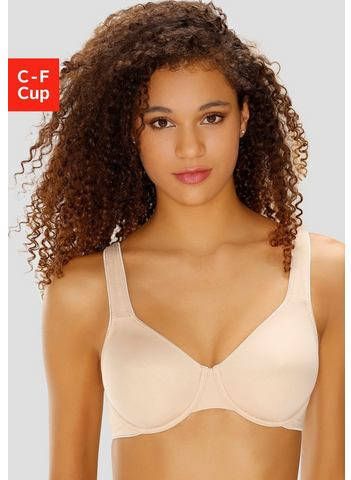 Lascana Minimizer bh met beugel en naadloze cups