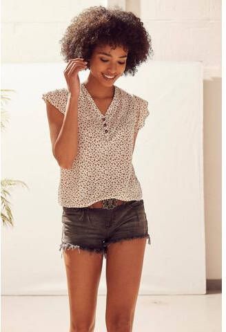 Lascana Shirttop met kapmouwtjes(set, 2 delig, Set van 2 Set van 2 )