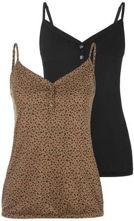 Lascana Top met spaghettibandjes(Set van 2 )