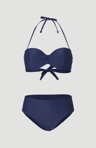 O'Neill strapless bandeau bikini Haava Malta blauw