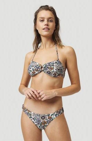 O'Neill Bandeau Bikini Top Dames Bruin/Ass. Bloem