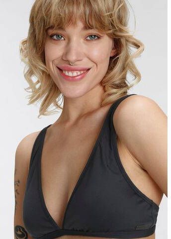 Quiksilver sd beach classics elong bikinitop grijs dames