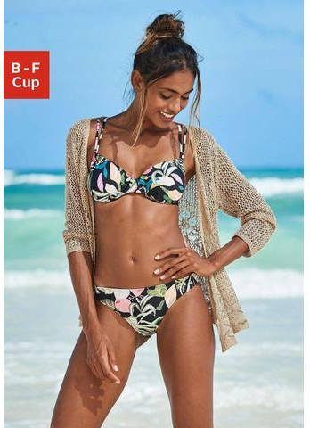 s.Oliver RED LABEL Beachwear Bikinitop met beugels Herfst met uitneembare vullingen
