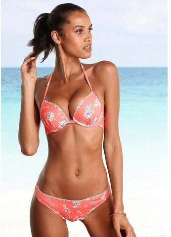 Sunseeker Bikinibroekje Ditsy in strak brasil model en met gehaakt randje