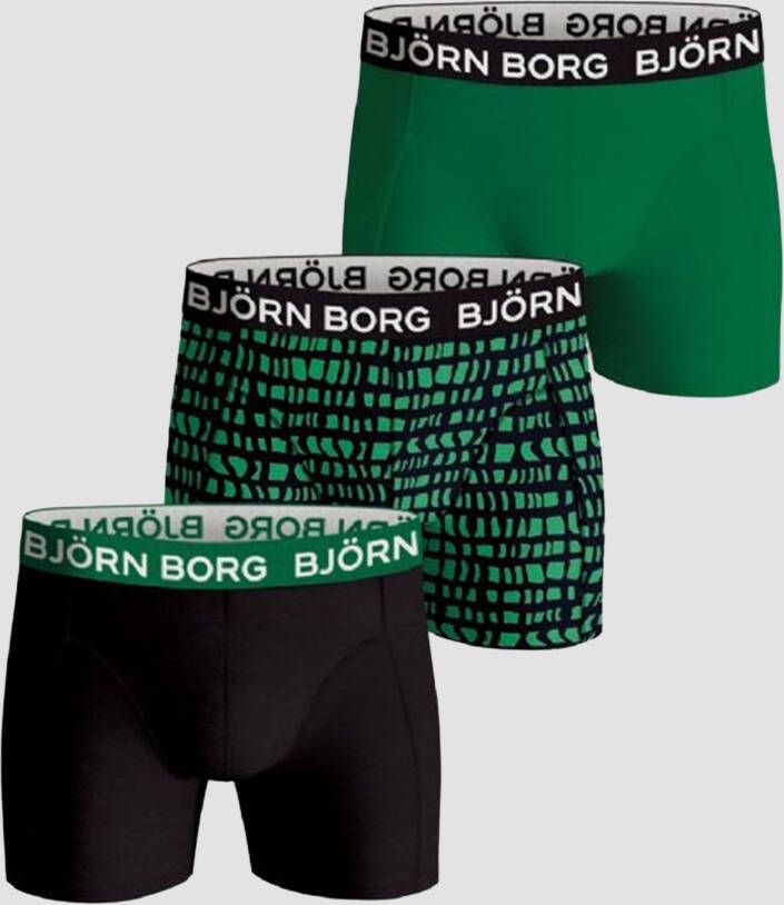 Bjorn Borg Bjö, rn Borg Boxershorts met logoband in 3 pack