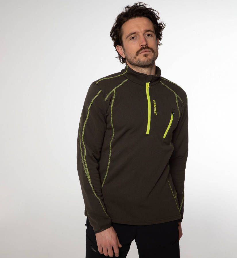 Protest humans skipully geel/groen heren