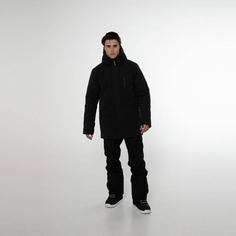 Protest komodon ski jas zwart heren