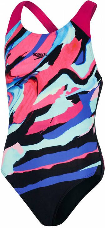 Speedo Digital Placement Splashback Badpak Meisjes